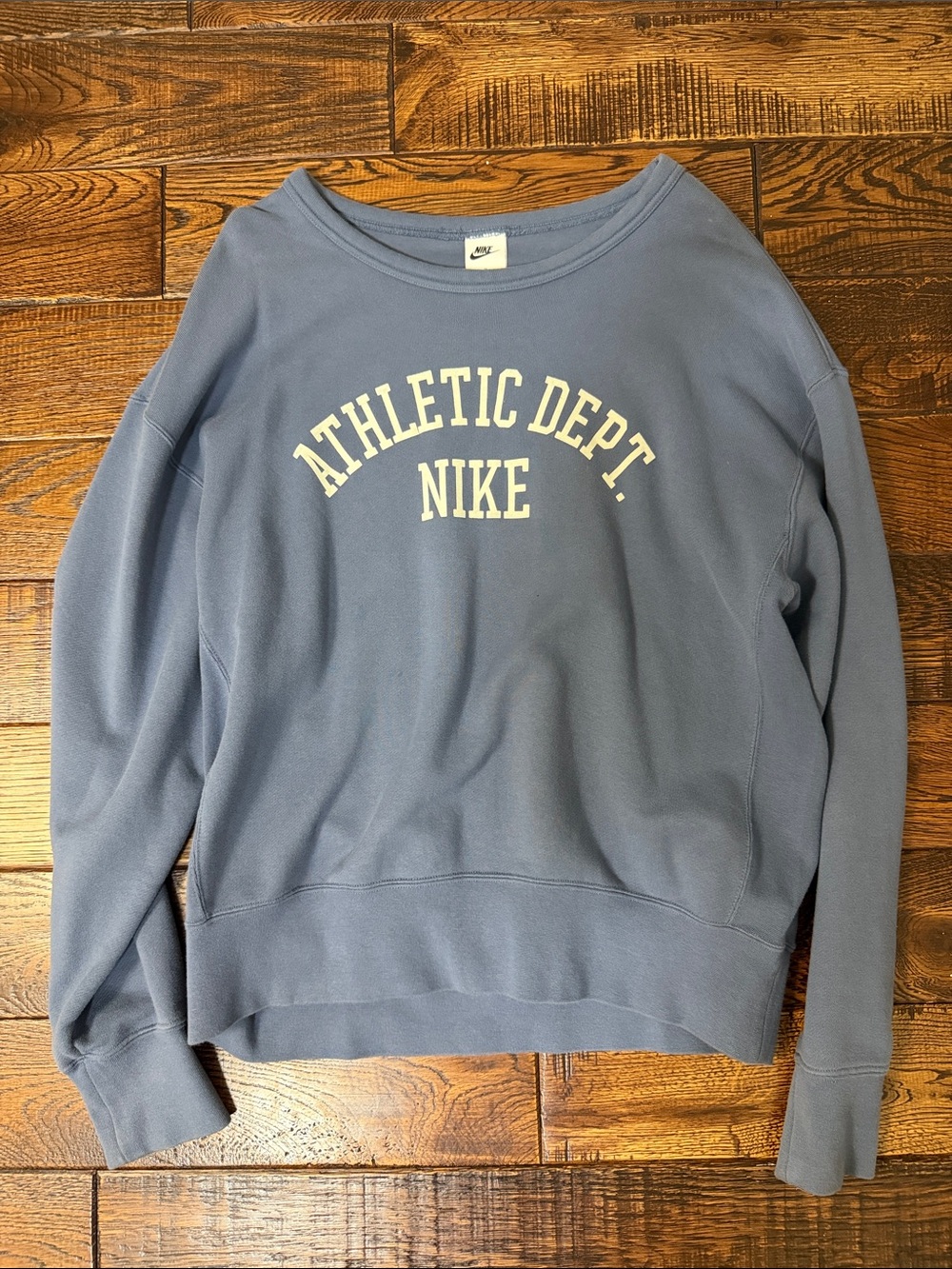 Nike Women's Slate Blue 'Athletic Dept.' Crewneck Sweatshirt